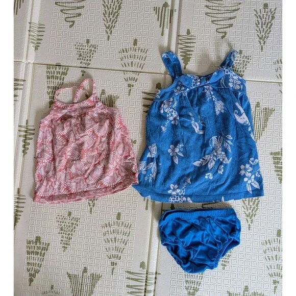 Baby Girl 18-24 Months Clothing Lot 25PC Bundle Dresses Tops Shorts Pants Nike - Picture 8 of 10